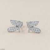 Shinefly Lab Diamond Earrings 925 Sterling Silver