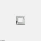 Cohesion Diamond Mens Stud Earring Platinum 950