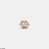 Imperial Hexa Diamond Mens Stud Earring Platinum 950