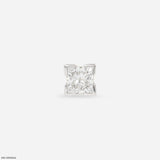 Empire Solitaire Diamond Mens Stud Earrings 9K Yellow Gold