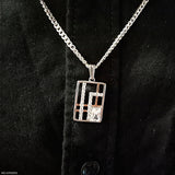 Metropolitan Prism Pendant 14K Yellow Gold