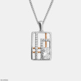 Metropolitan Prism Pendant 14K Yellow Gold