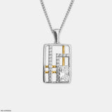 Metropolitan Prism Pendant 14K Yellow Gold