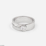 Alex Solitaire Diamond Rings 14K Rose Gold