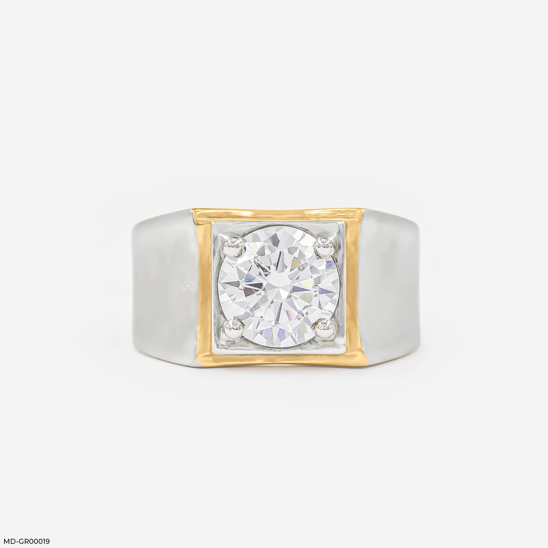 2.5 Carat Modus Solitaire Ring 14K Yellow Gold