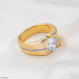 1.75 Carat Model Classic Men's Ring 14K Yellow Gold