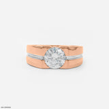 1.75 Carat Model Classic Men's Ring 14K White Gold