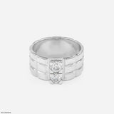 Equilibrium Duet Ring 9K Yellow Gold