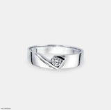 Lone Light Men's Solitaire Rings 9K Yellow Gold