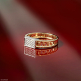 Mosaic Prime Mens Diamond Ring 9K Yellow Gold