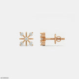 Magic Cross Kids Diamond Earrings Platinum 950