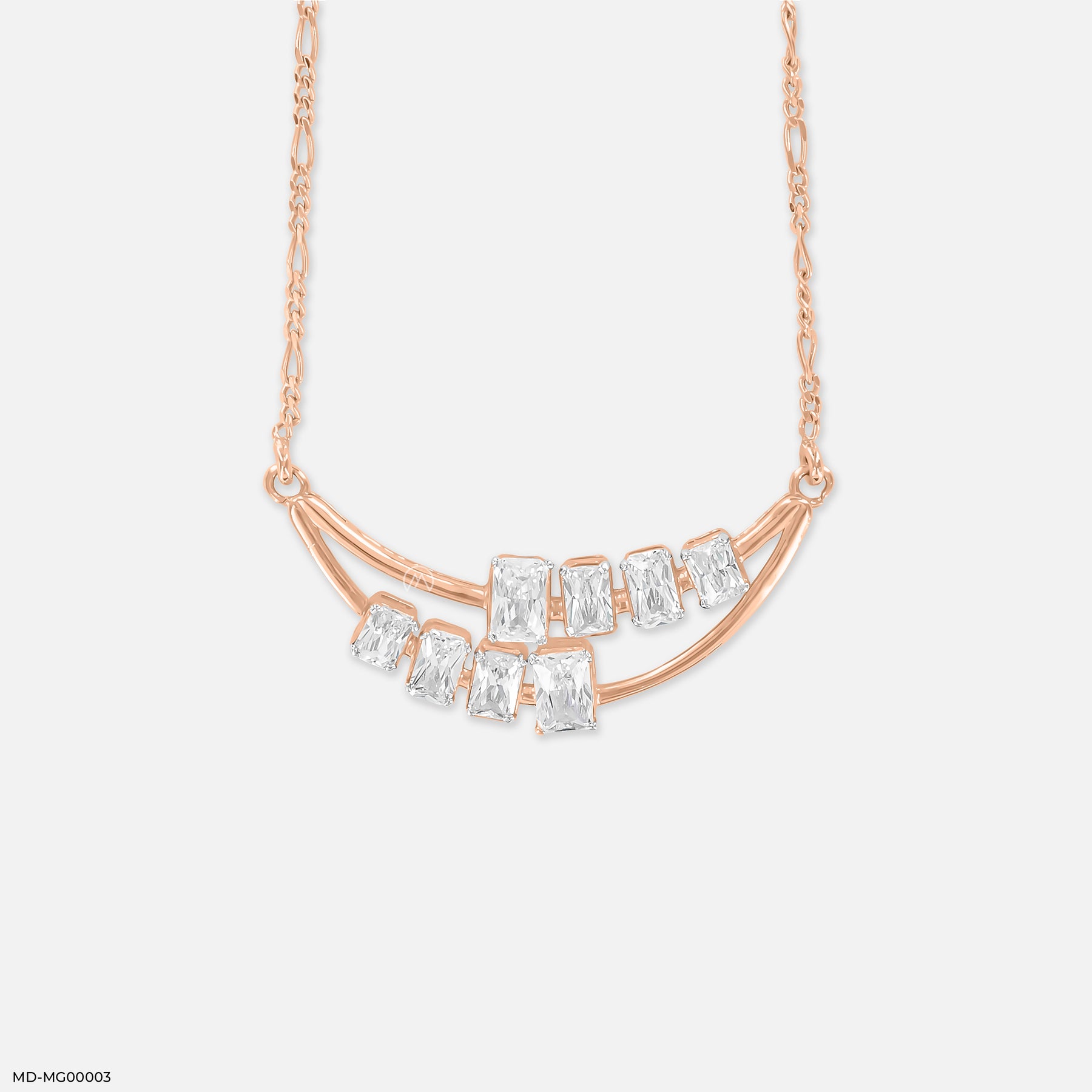 3 Carat Dawnfall Diamonds Mangalsutra 14K Yellow Gold