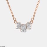 3 Carat Mode Trio Mangalsutra 14K Rose Gold