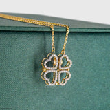 0.50 Carat Amara Hearts Lab Diamond Mangalsutra 14K Yellow Gold
