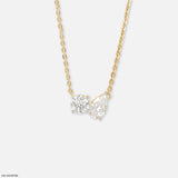 Twin Sparkle Mangalsutra 9K Yellow Gold