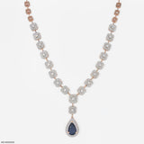 Cubist Bloom Necklace 18K Yellow Gold