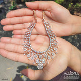 Mesmerising Floral Diamond Necklaces 9K Yellow Gold