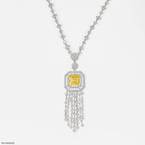 Glam up Diamond Necklaces 18K Yellow Gold