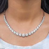 Gorgeous Diva Diamond Necklaces 14K Yellow Gold