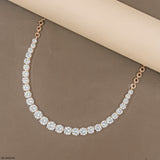 Gorgeous Diva Diamond Necklaces 14K Yellow Gold