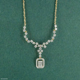 Picture Perfect Diamond Necklaces 9K Yellow Gold