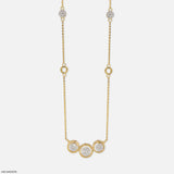 Golden Bubbles Necklace 14K Yellow Gold