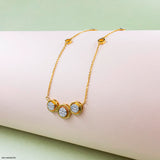Golden Bubbles Necklace 14K Yellow Gold