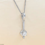 0.50 Carat Bloomline pendants 14K Yellow Gold