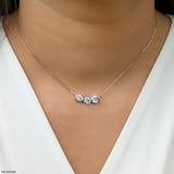 lab grown diamond necklace