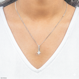 0.50 Carat Mode Pendants Platinum 950