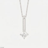 0.50 Carat Mode Pendants Platinum 950
