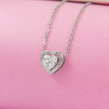 1 Carat Forever Mine Pendants 9K White Gold