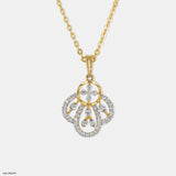 Floriferous Diamond Pendant Platinum 950