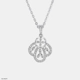 Floriferous Diamond Pendant 9K Yellow Gold