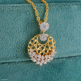 0.75 Carat Aroma Lab Diamond Pendant 14K Yellow Gold