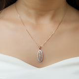 The Old-World Charm Diamond Pendant 14K Yellow Gold