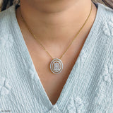 Bold and Beautiful Diamond Pendants 14K Yellow Gold