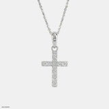 Cross of Hope Pendants 14K White Gold