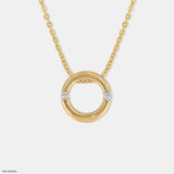 Cartier Trinity Diamond Pendant 9K Rose Gold