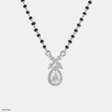 Fancy Diamond Mangalsutra 18K White Gold