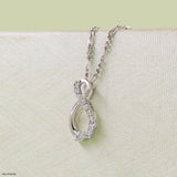 Endless Grace Diamond Pendants 18K Rose Gold