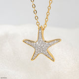 Stardust Fantasy Diamond Pendants 9K Rose Gold