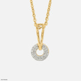 O-Pendants 9K Yellow Gold