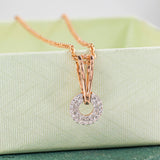 O-Pendants 14K White Gold