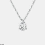 Lustra Drop Pendant 9K Rose Gold