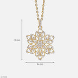 0.60 Carat Pendant 14K Yellow Gold