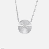 Sun X Pendants 14K Yellow Gold