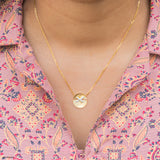 Sun X Pendants 14K Yellow Gold