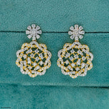 Circular Elegance Earrings 14K Yellow Gold