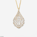 Starlight Lattice Pendantt 14K Rose Gold